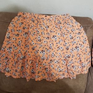 Children place two piece skirt and top.